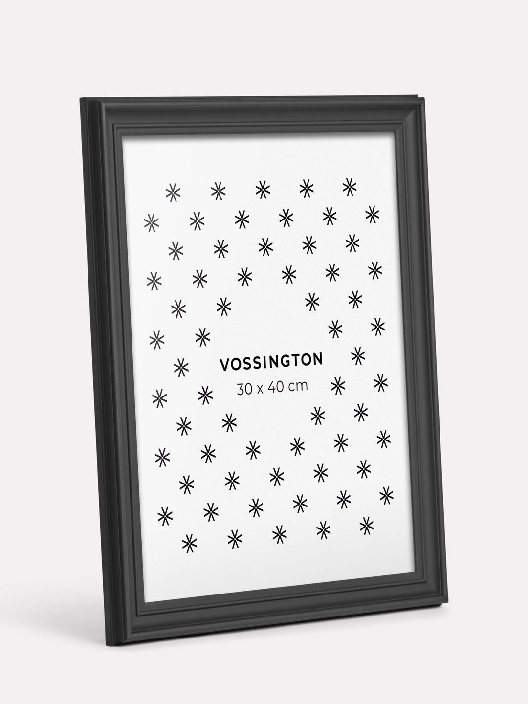 Decorative Frame, Black, 30x40 cm - Side view