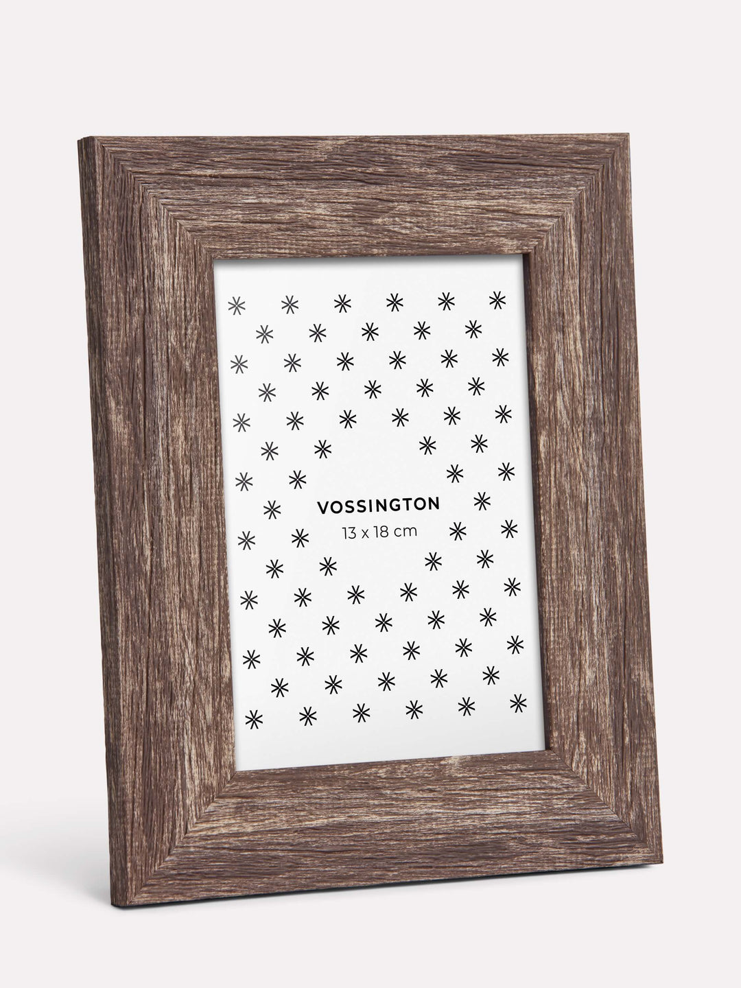 Rustic Frame, Brown, 13x18 cm - Side view